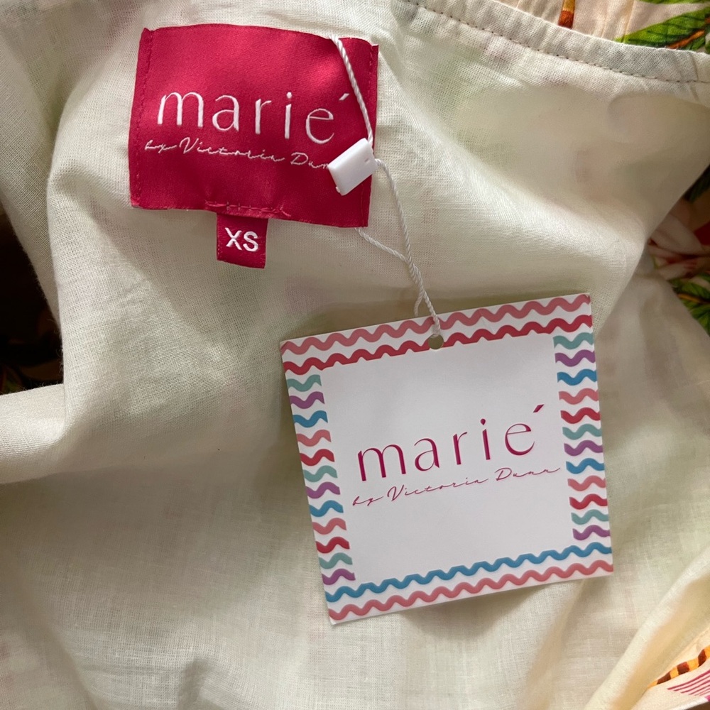 Marie by Victoria Dunn Multicolor Floral Maxi Dress - Picture 9 of 9